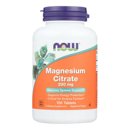 Now Foods  Magnesium Citrate