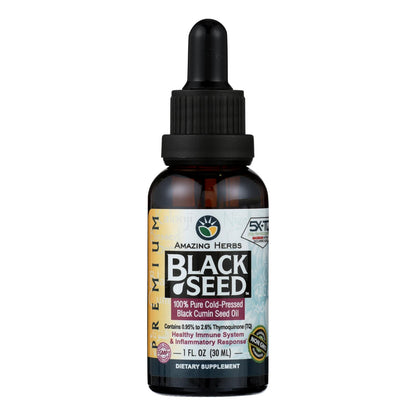 Amazing Herbs - Black Seed Oil  Cold Pressed