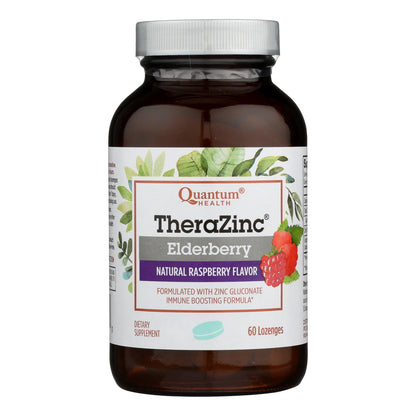 Quantum Research Thera Zinc Lozenges - Elderberry